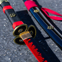 Battle-Ready Zoro's Black Enma Katana (SHARP)