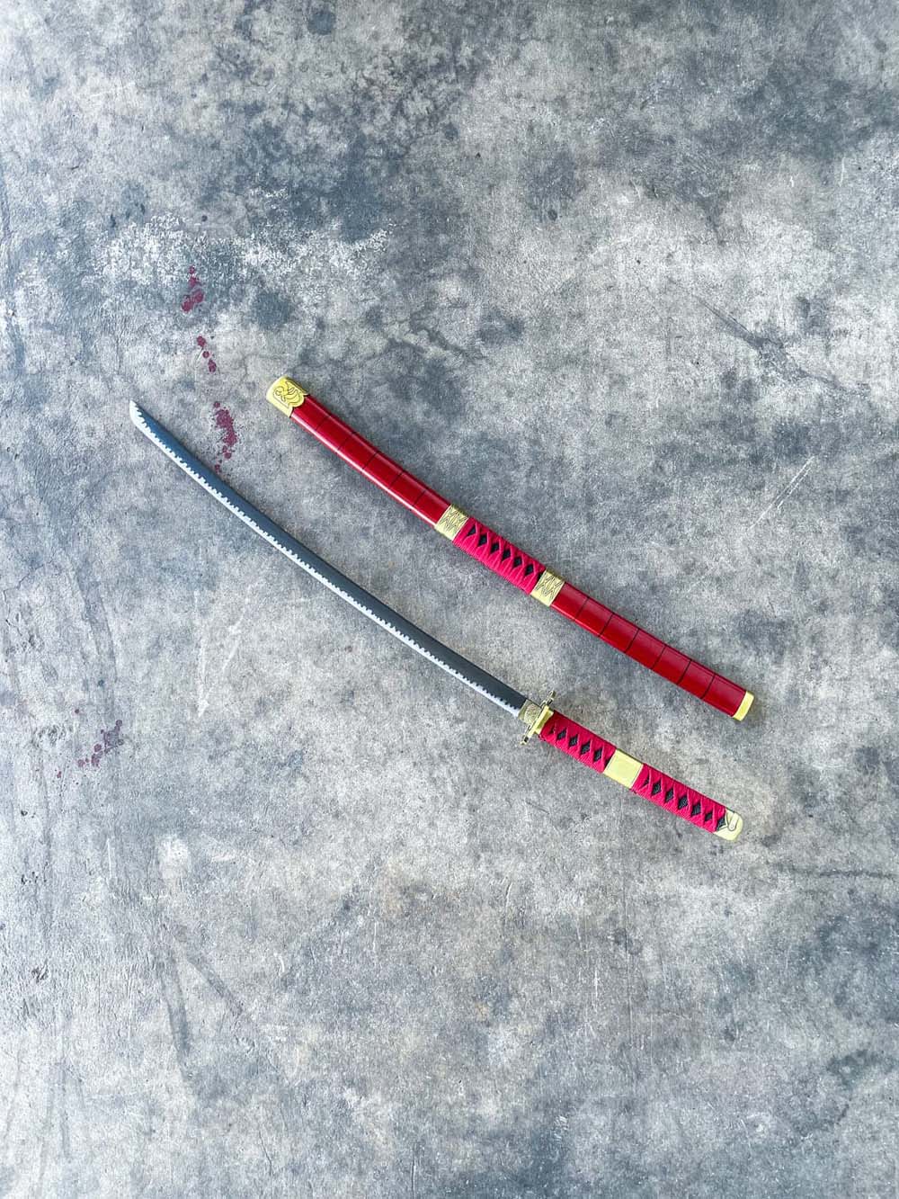 Zoro's Sandai Kitetsu Katana (METAL)