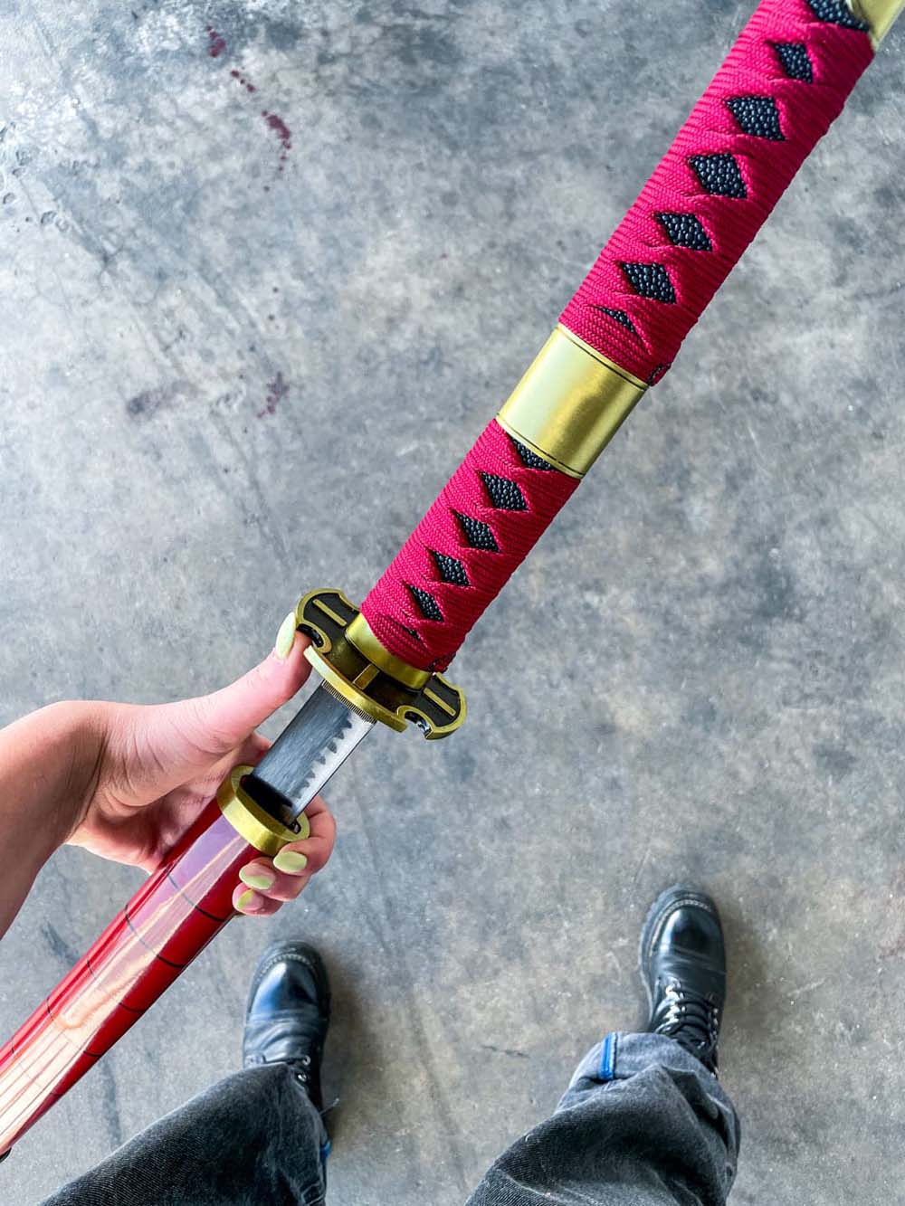 Zoro's Sandai Kitetsu Katana (METAL)