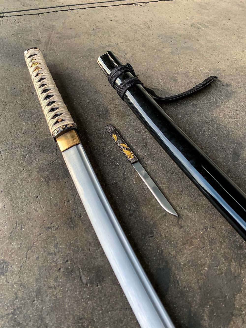 Hidden Dagger Katana (1045 Carbon Steel)