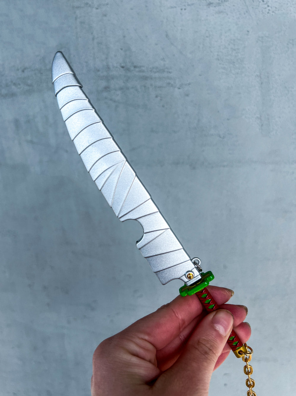 Tengen Cleaver Keychain + Stand