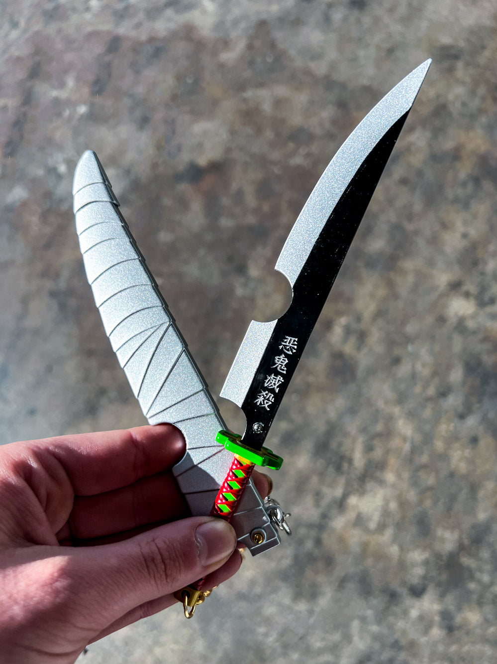 Tengen Cleaver Keychain + Stand