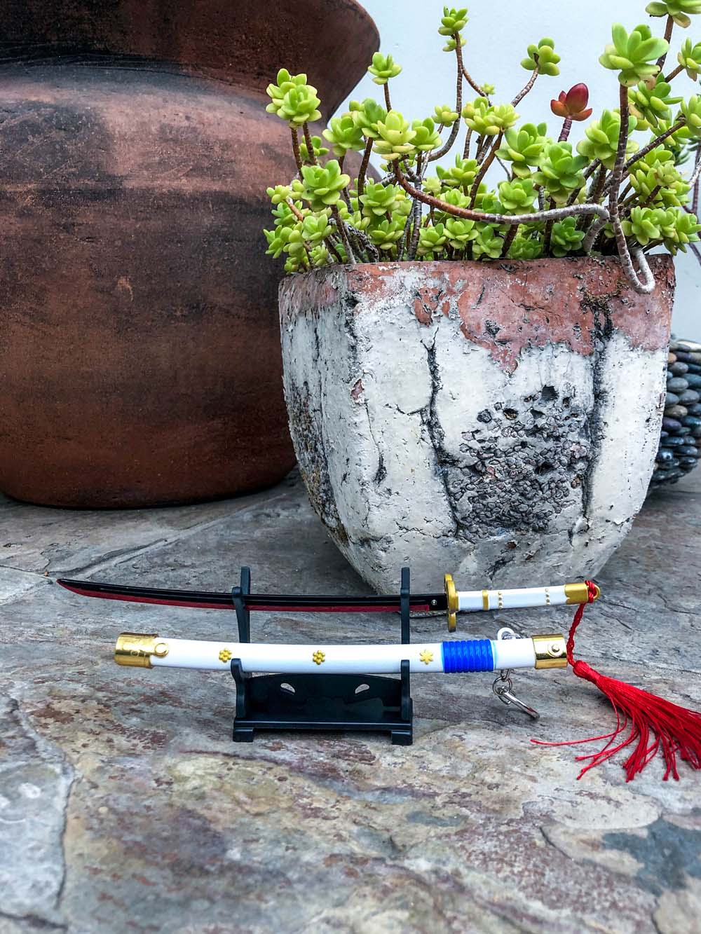 Ame no Habakiri Keychain + Stand