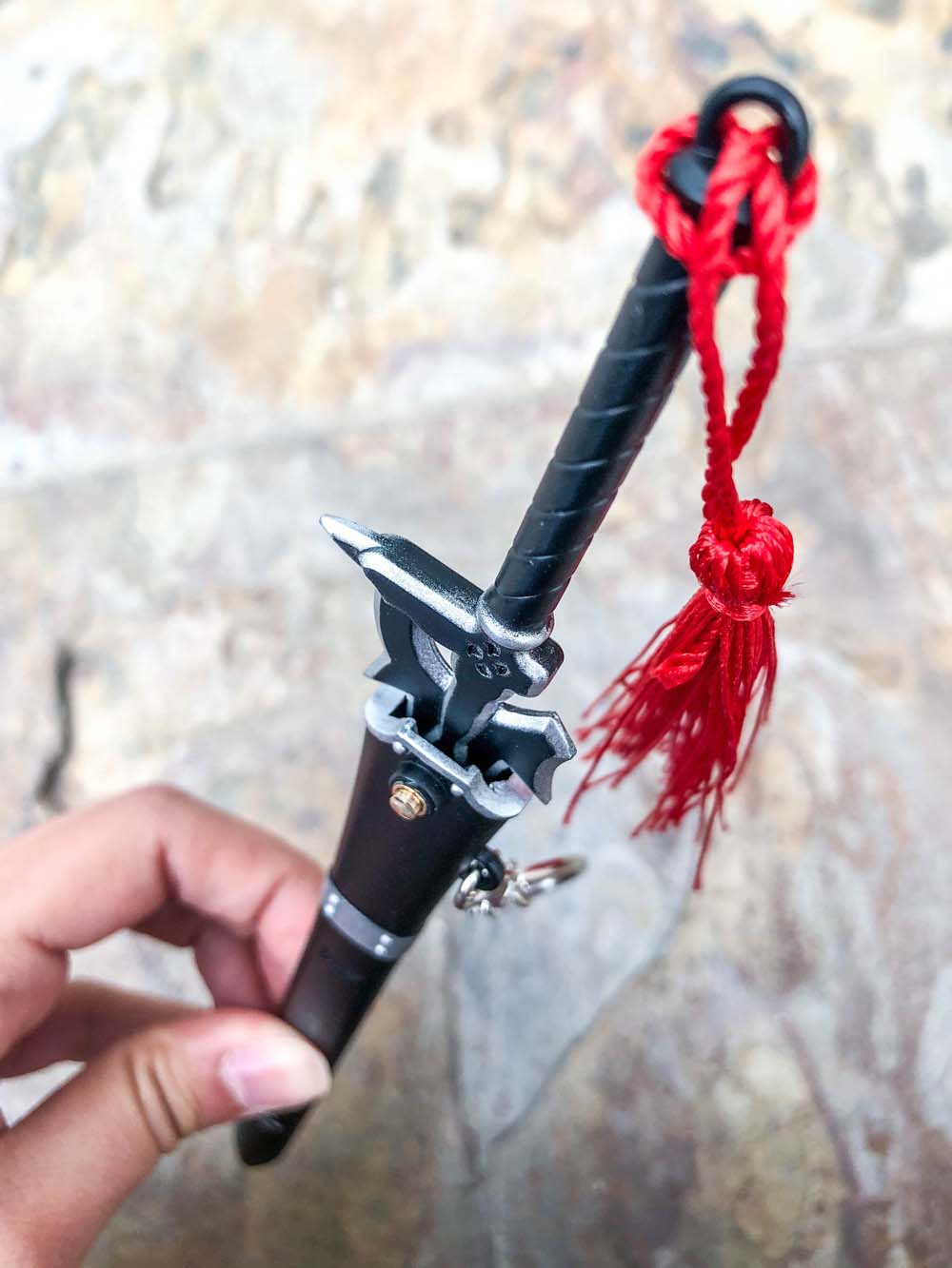 Elucidator (SAO) Keychain + Stand