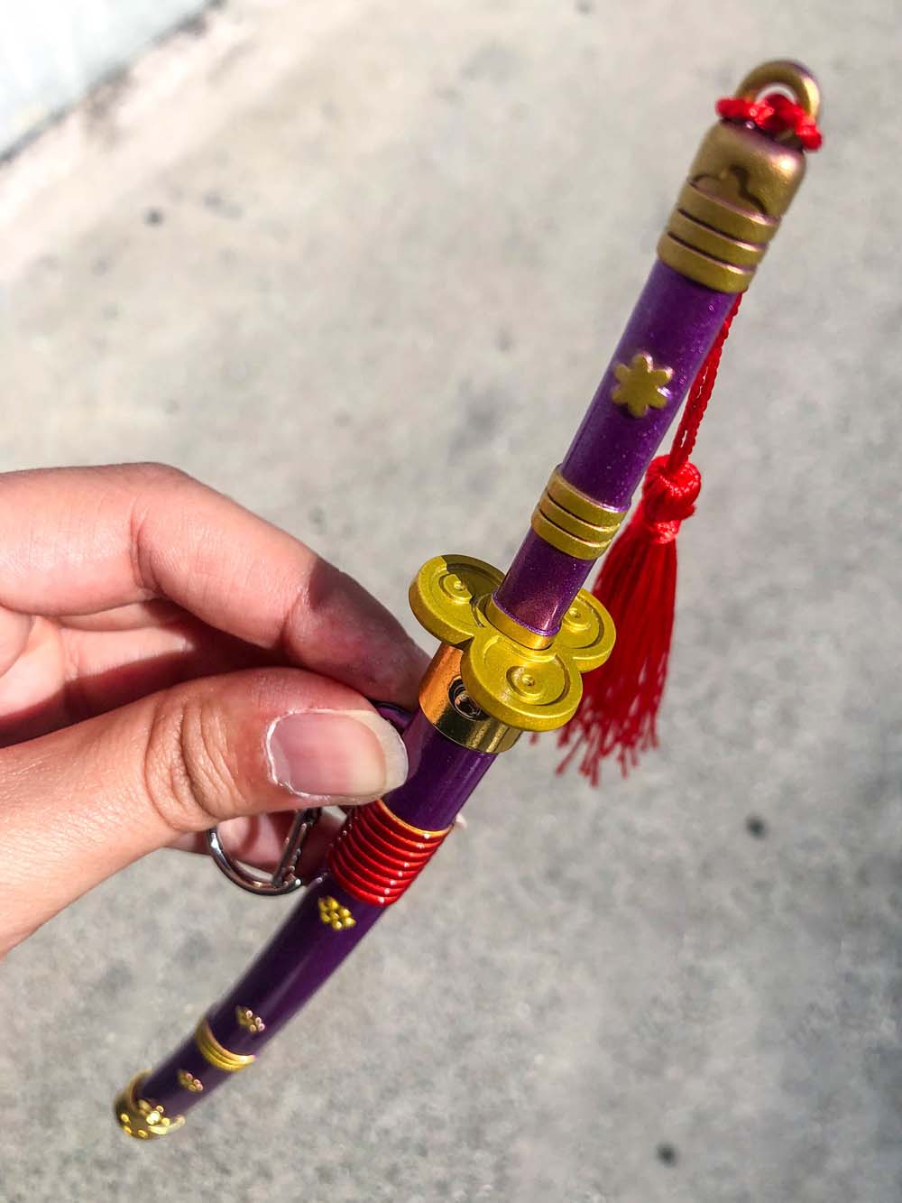 Enma Keychain (Purple) + Stand