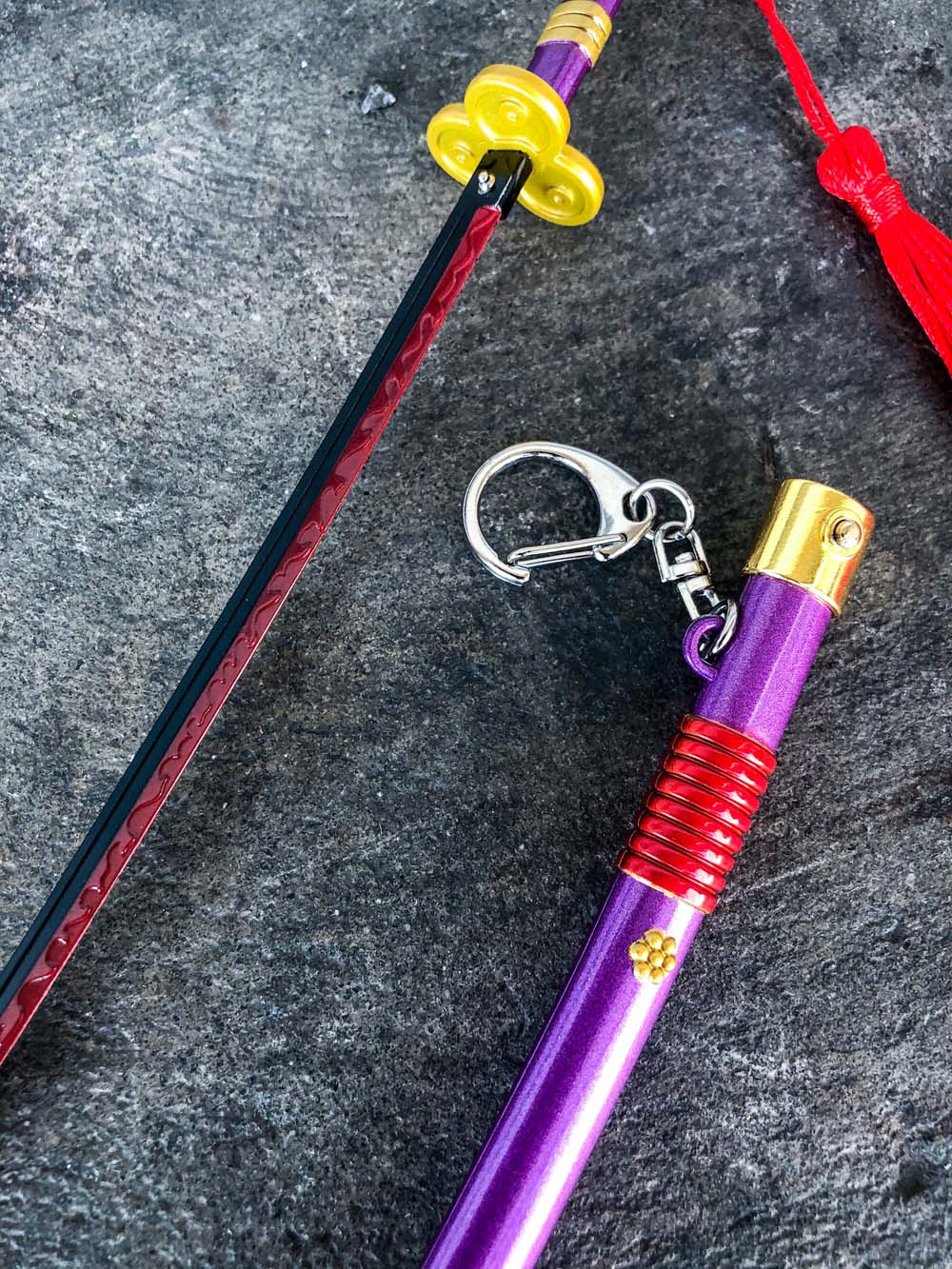Enma Keychain (Purple) + Stand