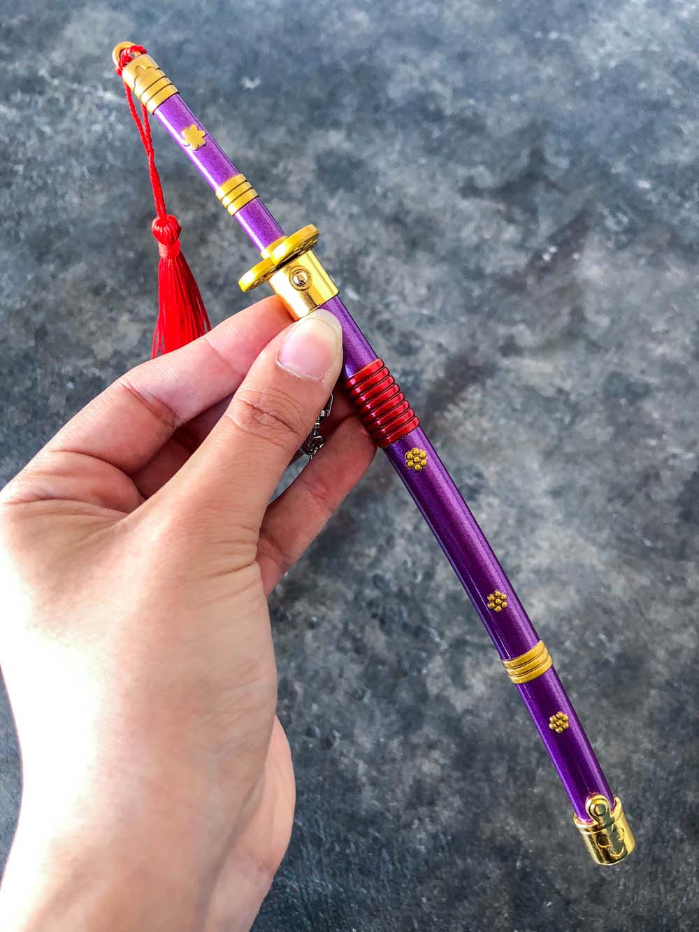 Enma Keychain (Purple) + Stand