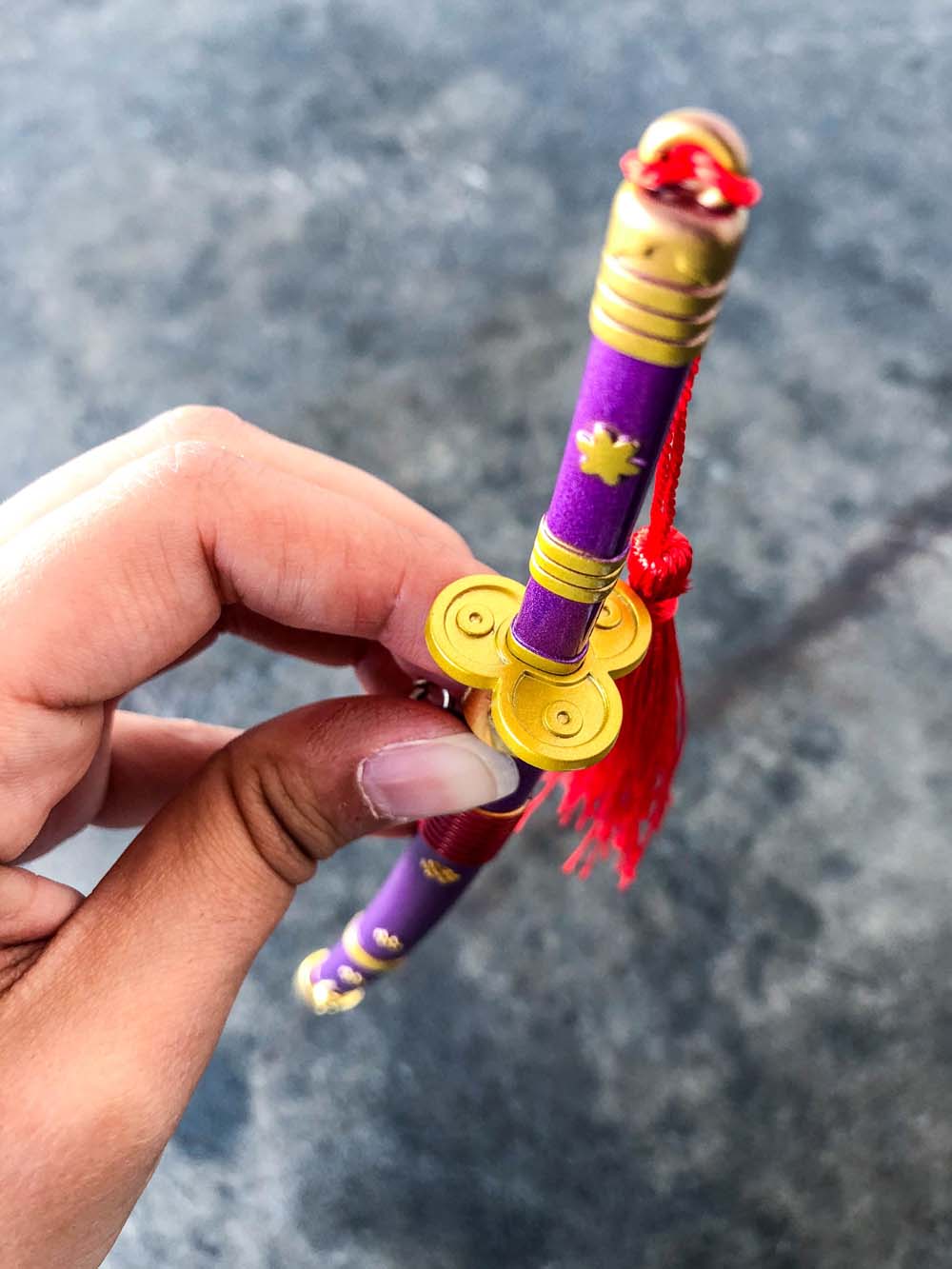 Enma Keychain (Purple) + Stand