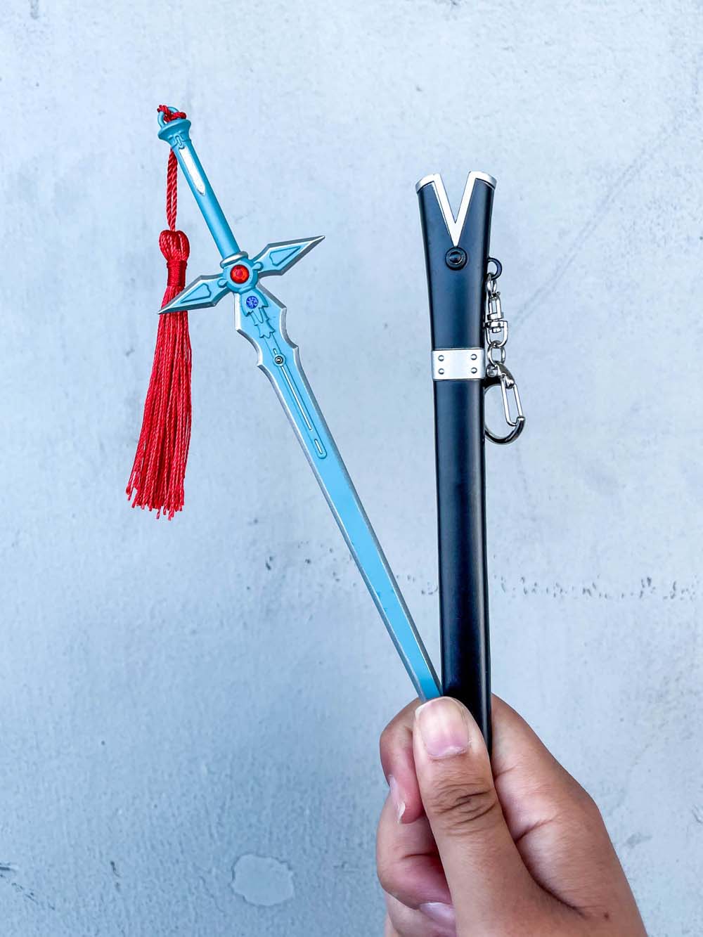 Dark Repulser Keychain (Blue) + Stand