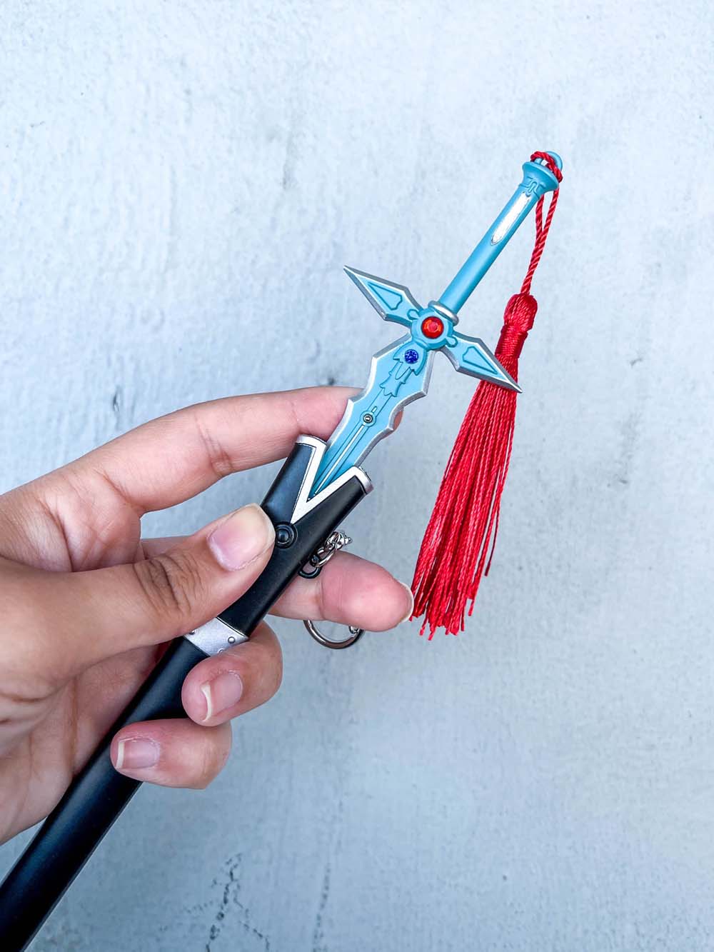 Dark Repulser Keychain (Blue) + Stand